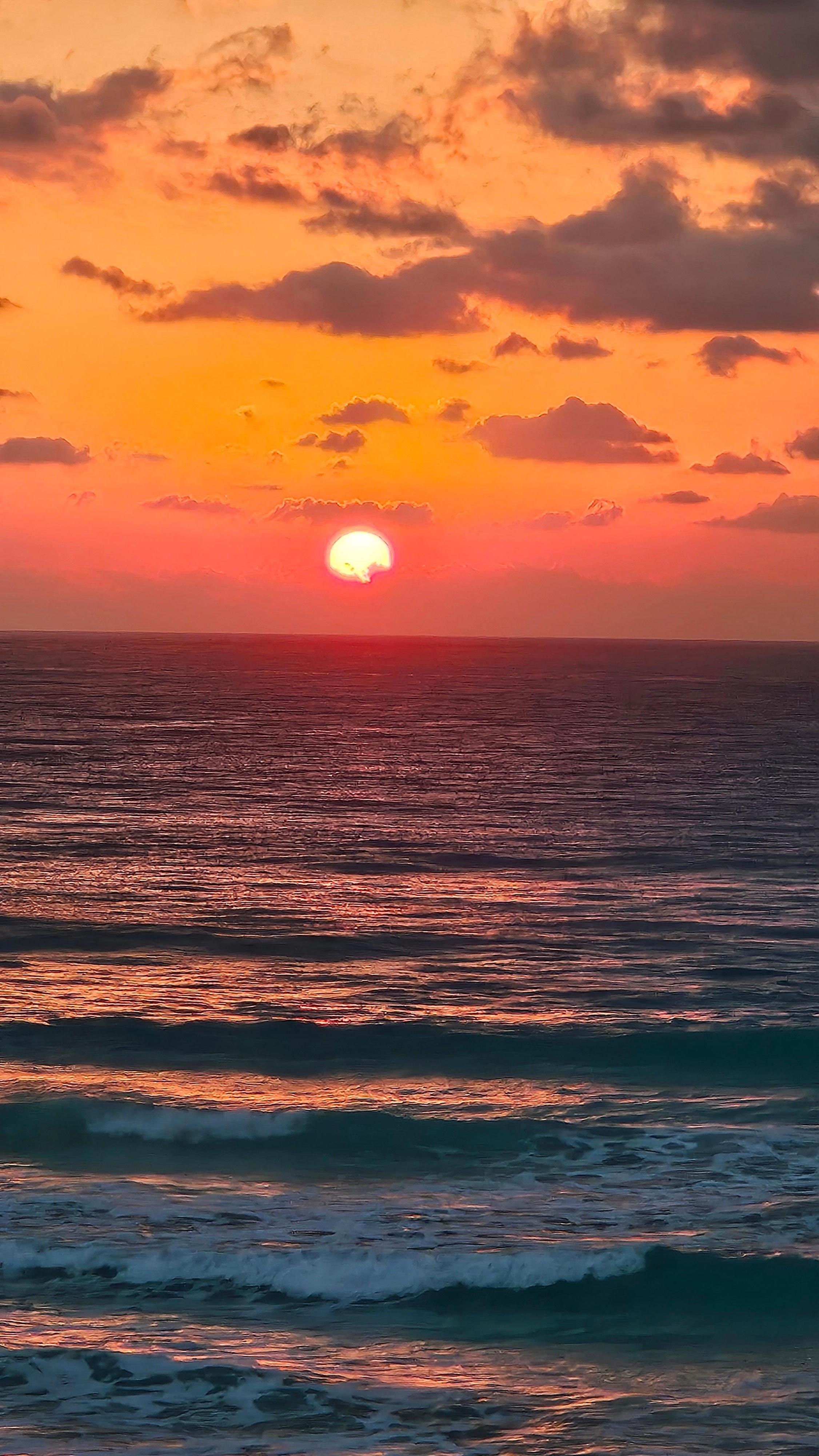 Sunrise on the beach