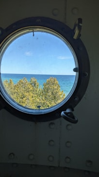 Top of Cana Island Lighthouse