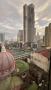 The view from the room.