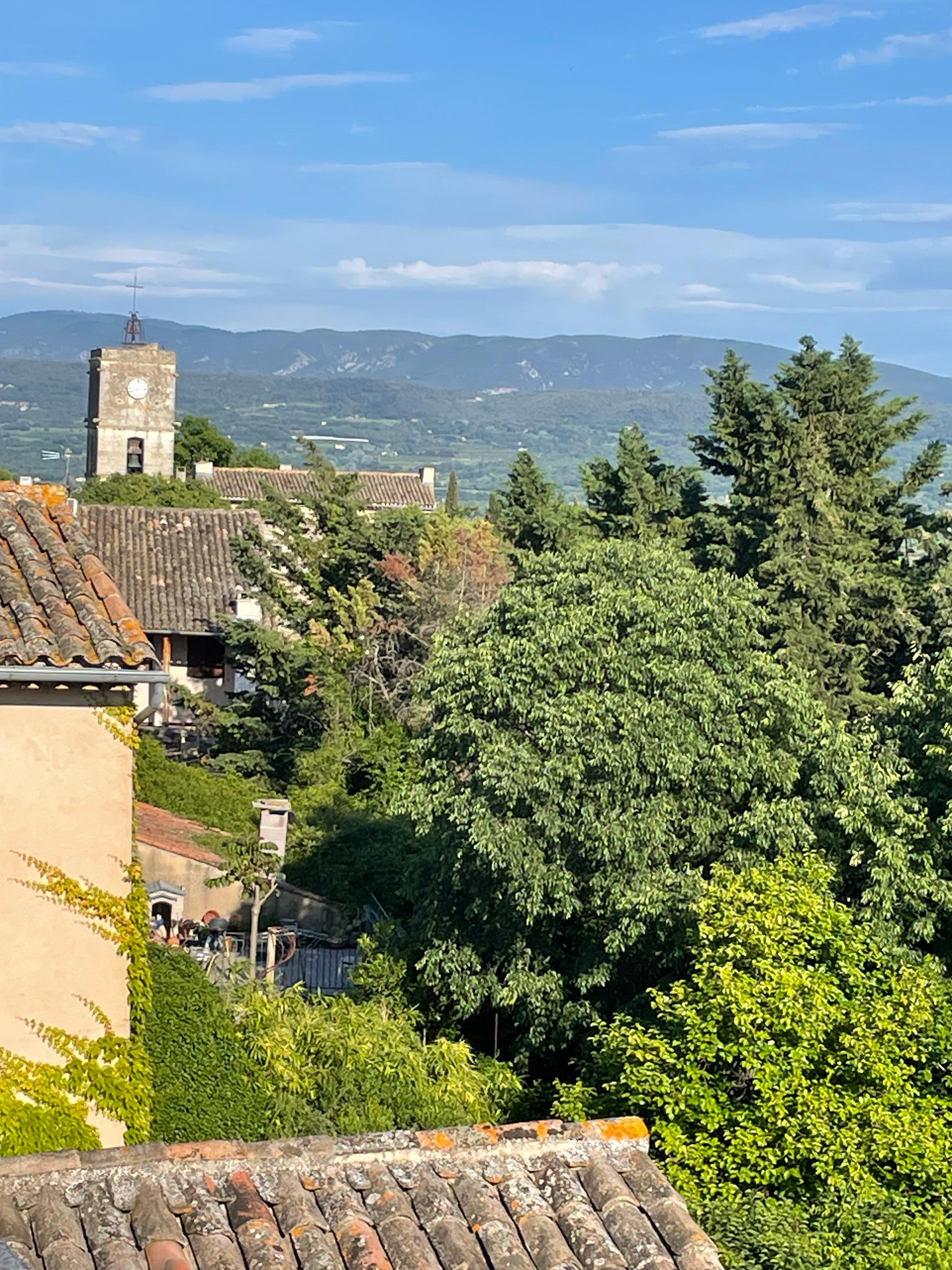 View from roof terrace