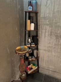 Corner refreshments in the hotel