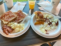 Some of the breakfast they offered