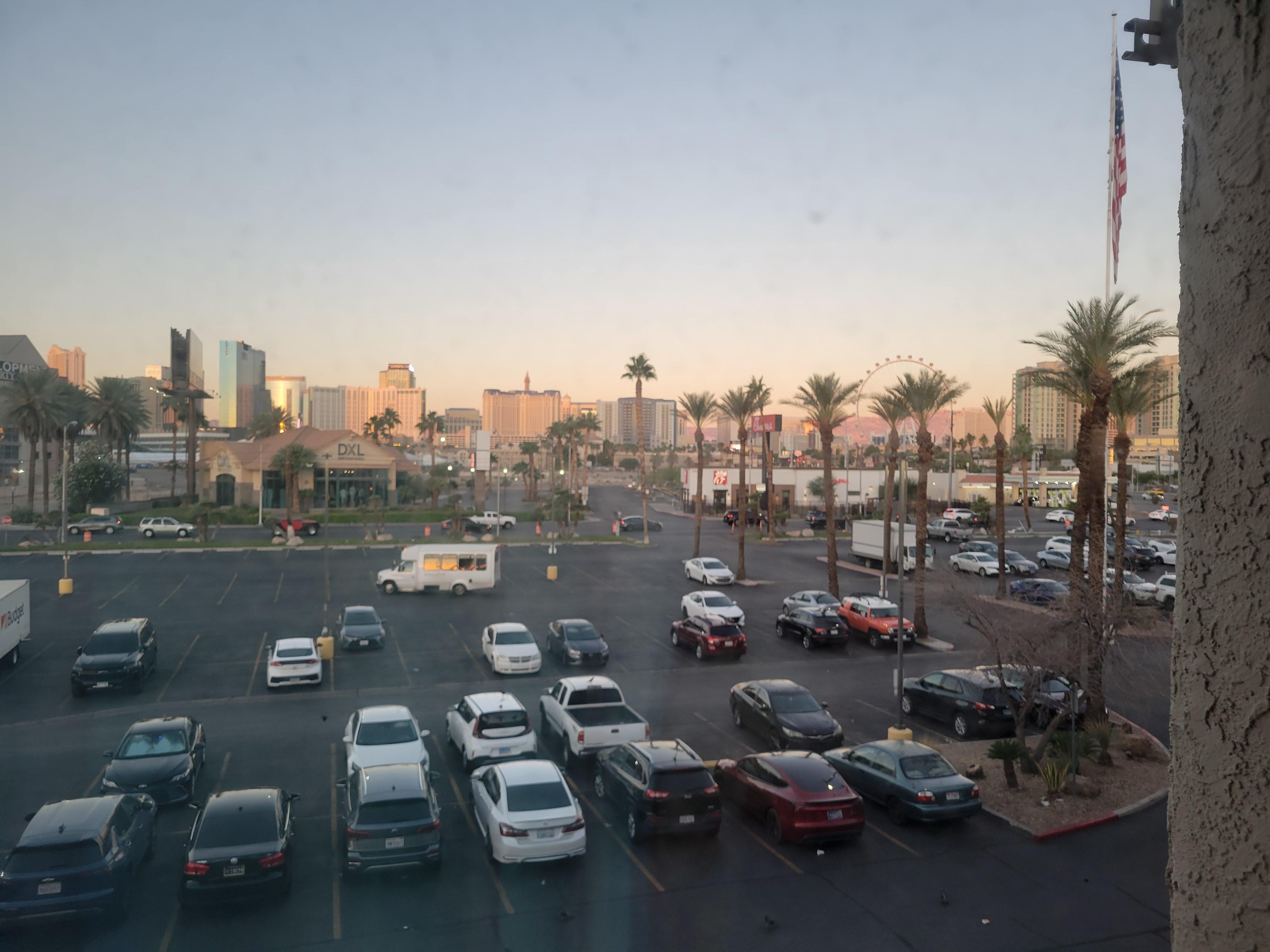 View from my room at sunrise