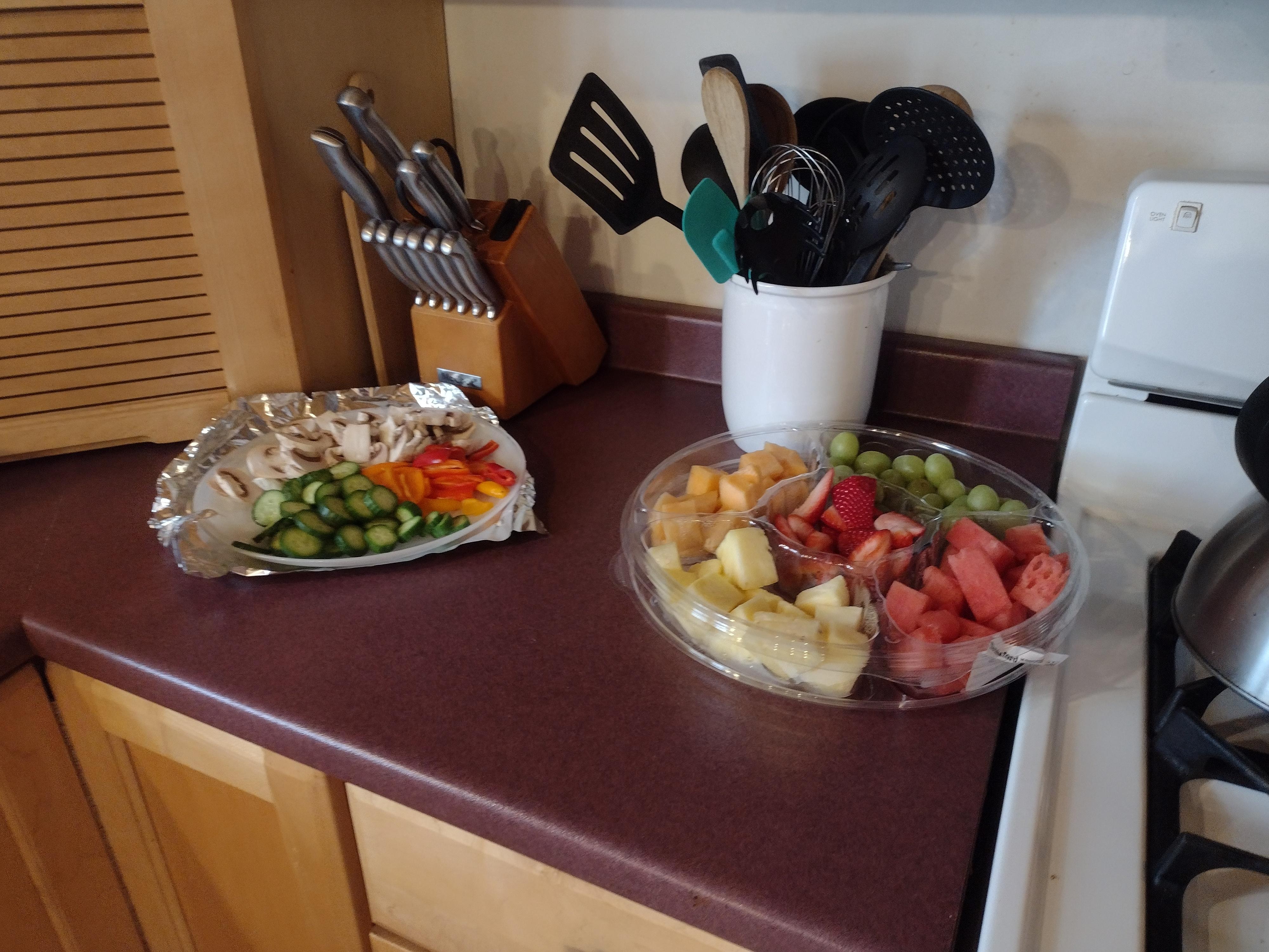 Our tea party charcuterie snack