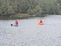 Kids kayaking
