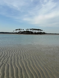 Low tide inlet walk!