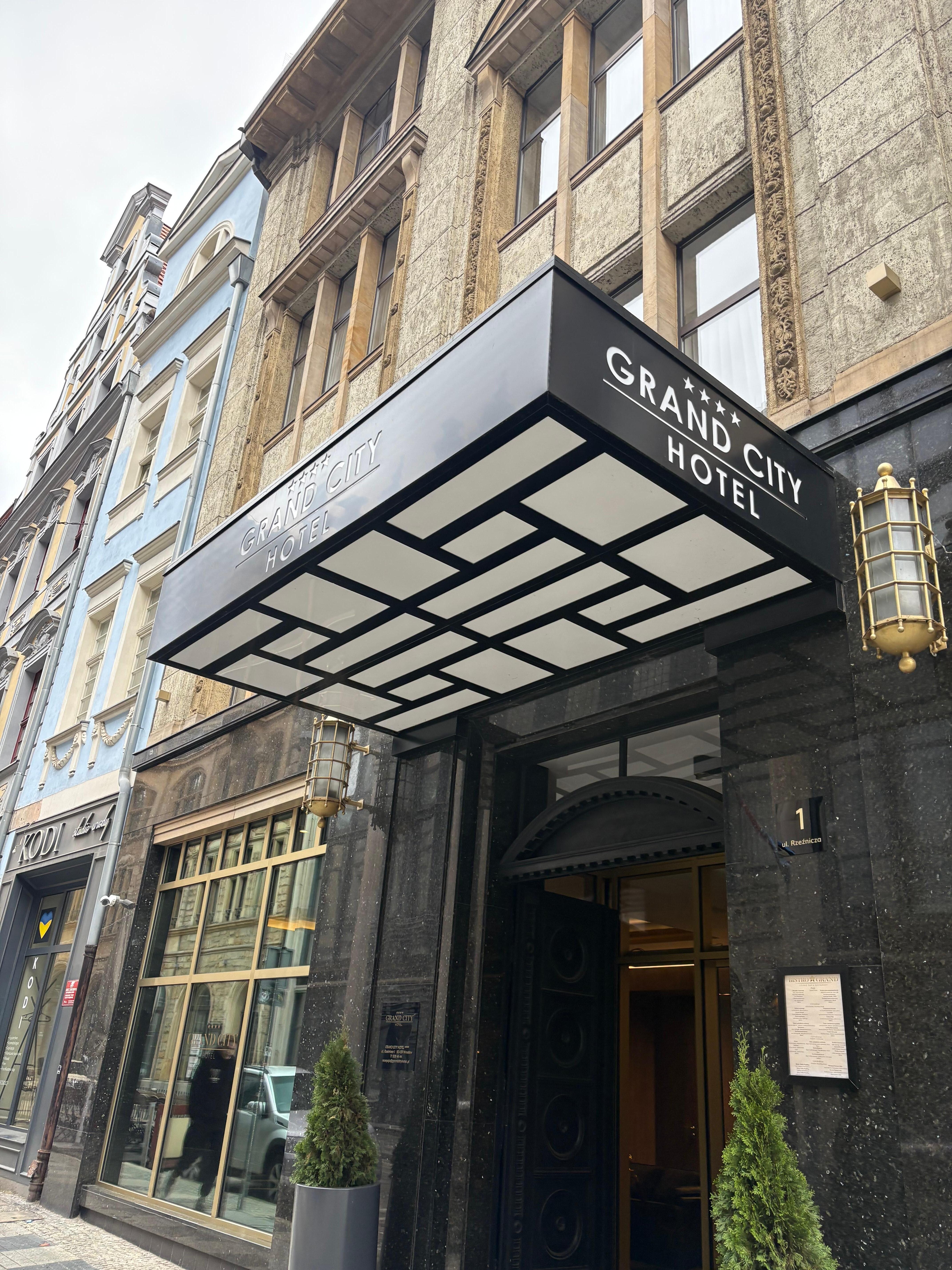 Hotel entrance