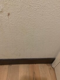 Floors were filthy. Turned my white socks black.