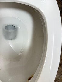 Dirty toilet