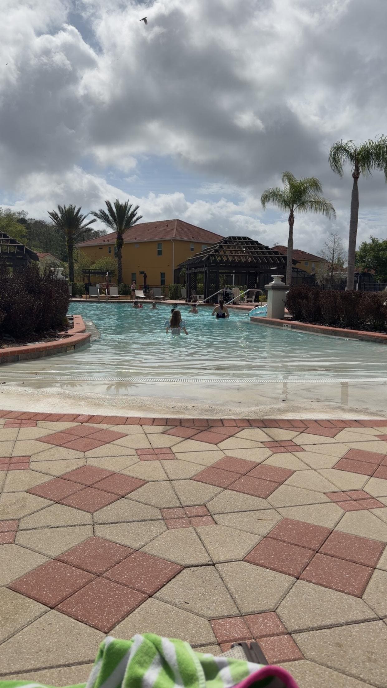 Community pool was okay. 