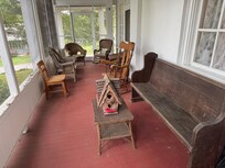 The front porch
