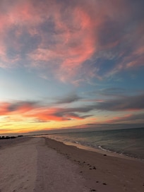The most beautiful sunrise at Siesta Key.