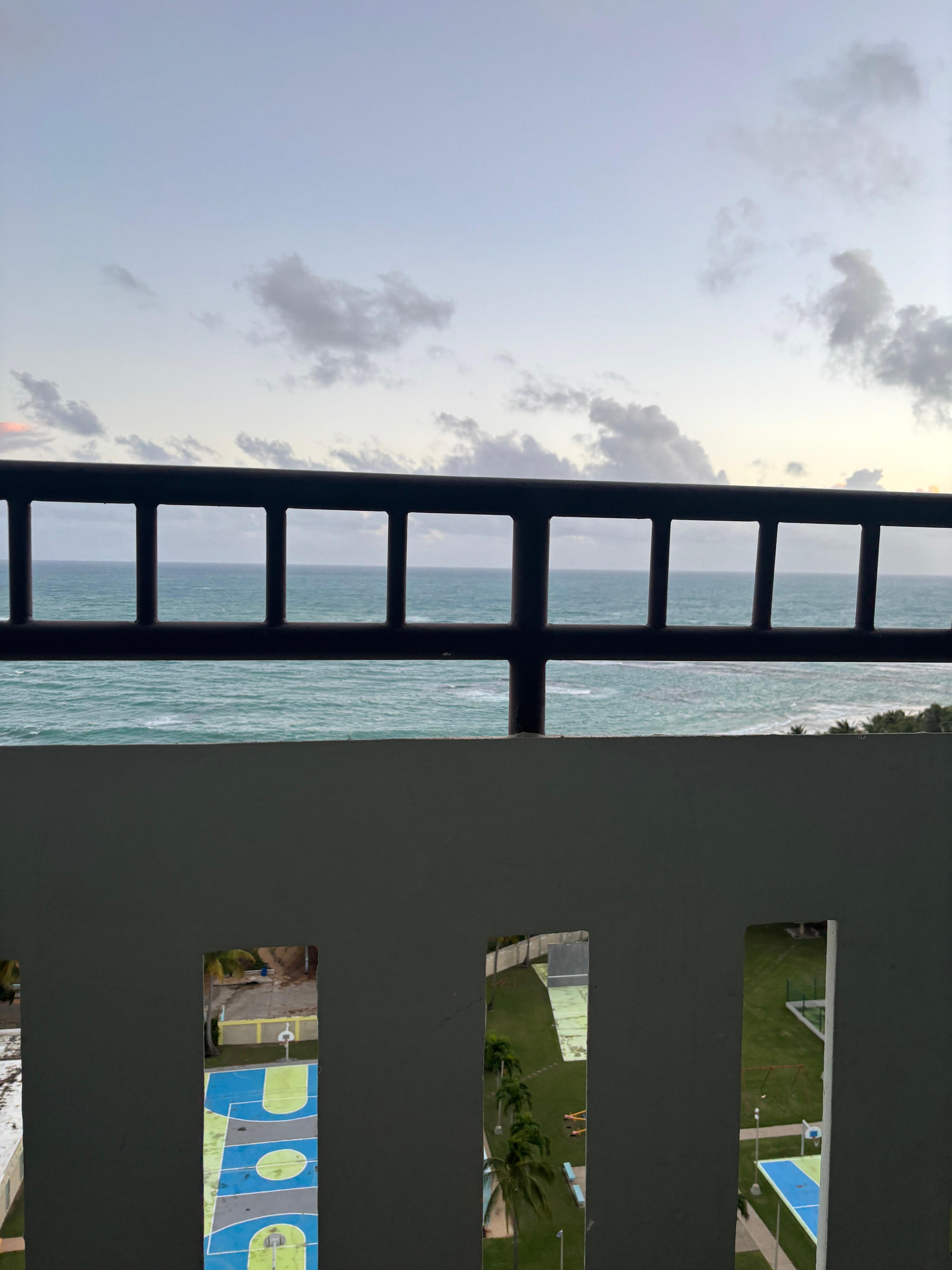 View from the balcony