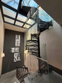 Stair going up to the roof top