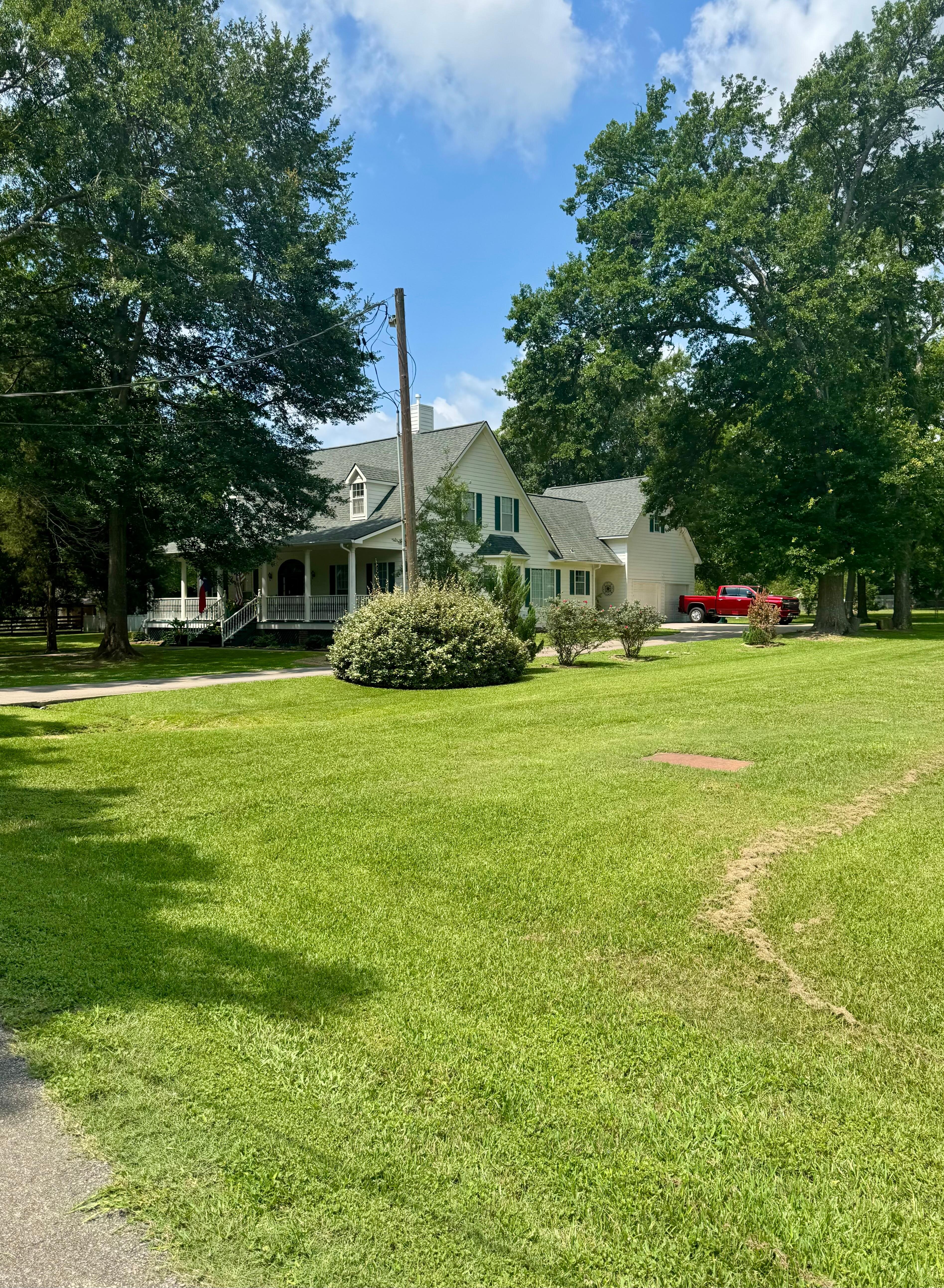 Lovely house & grounds.