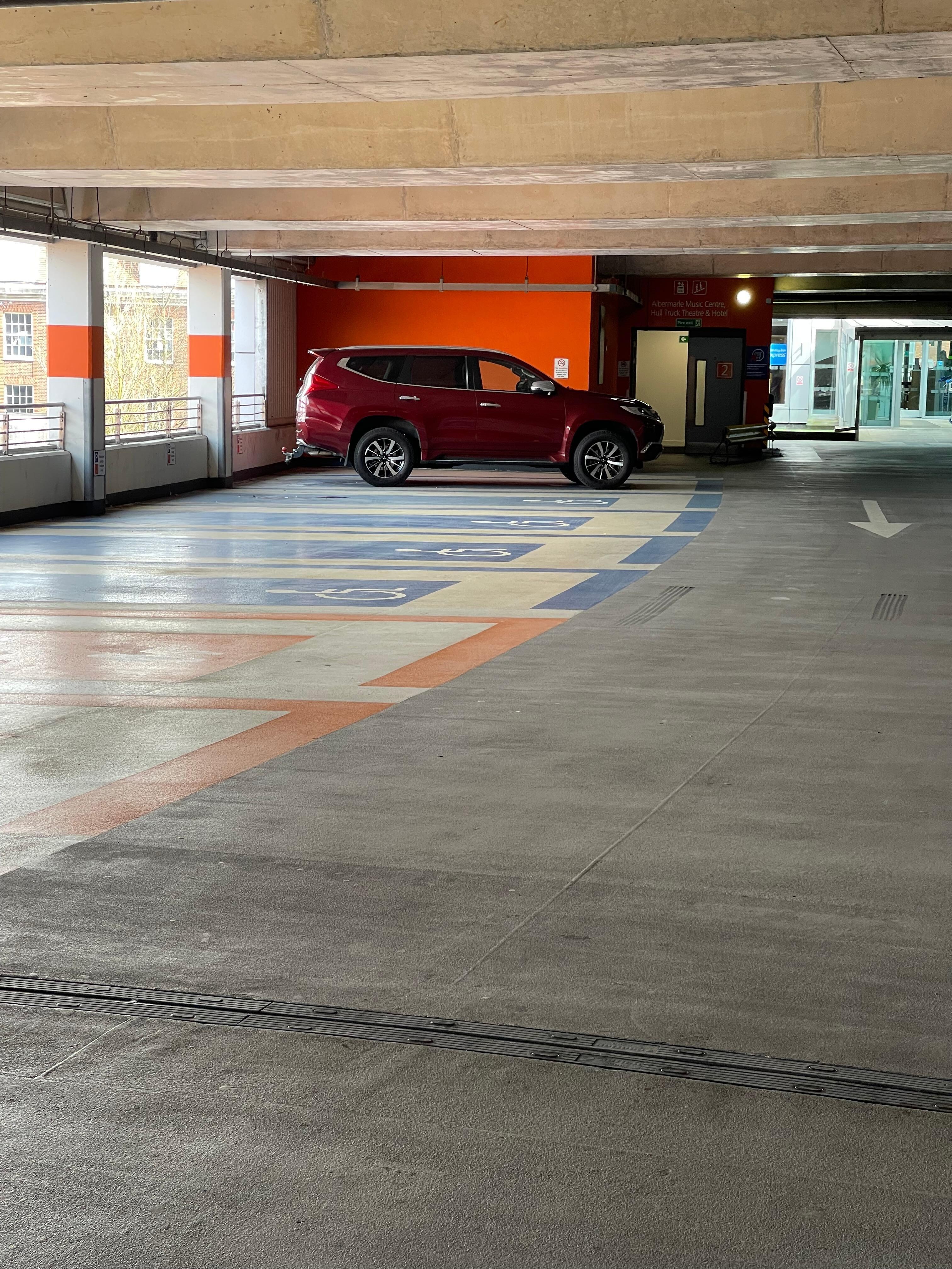 Even our car Loves the  Safe Parking