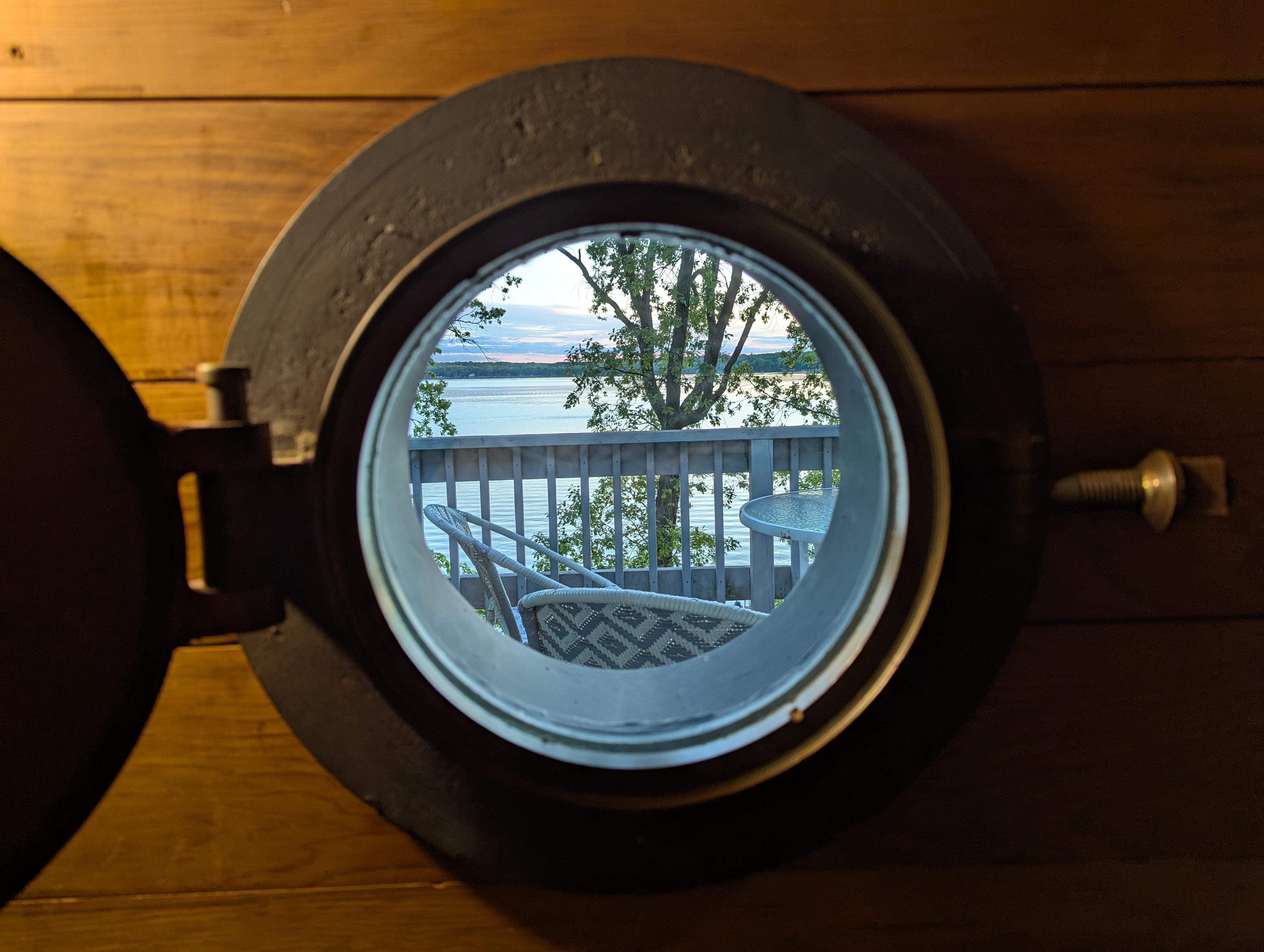 Fun ships port hole window