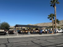 Beautiful blue skies