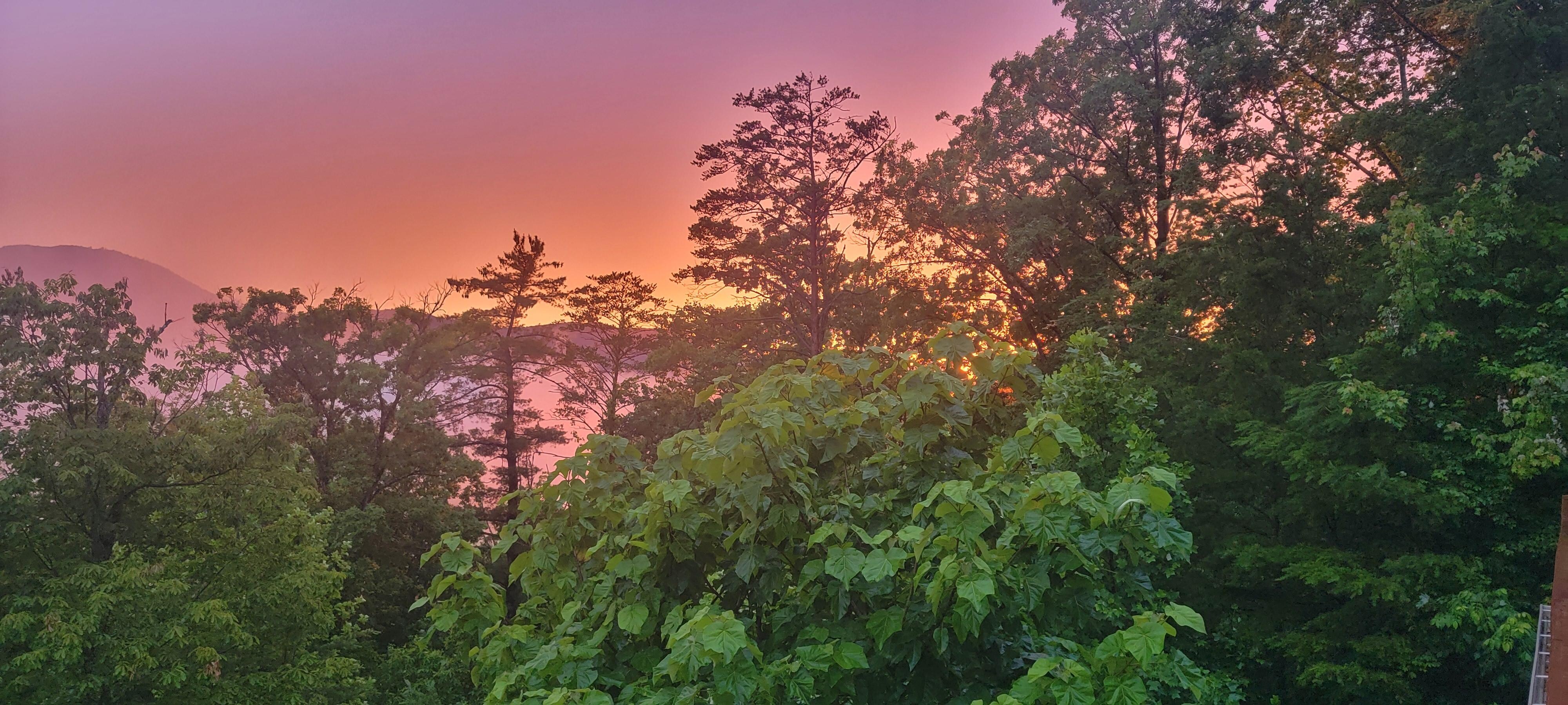 Gorgeous sunset after a storm! 