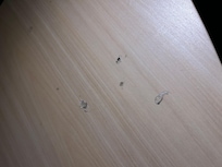 State of the table where they expect us to leave everything.