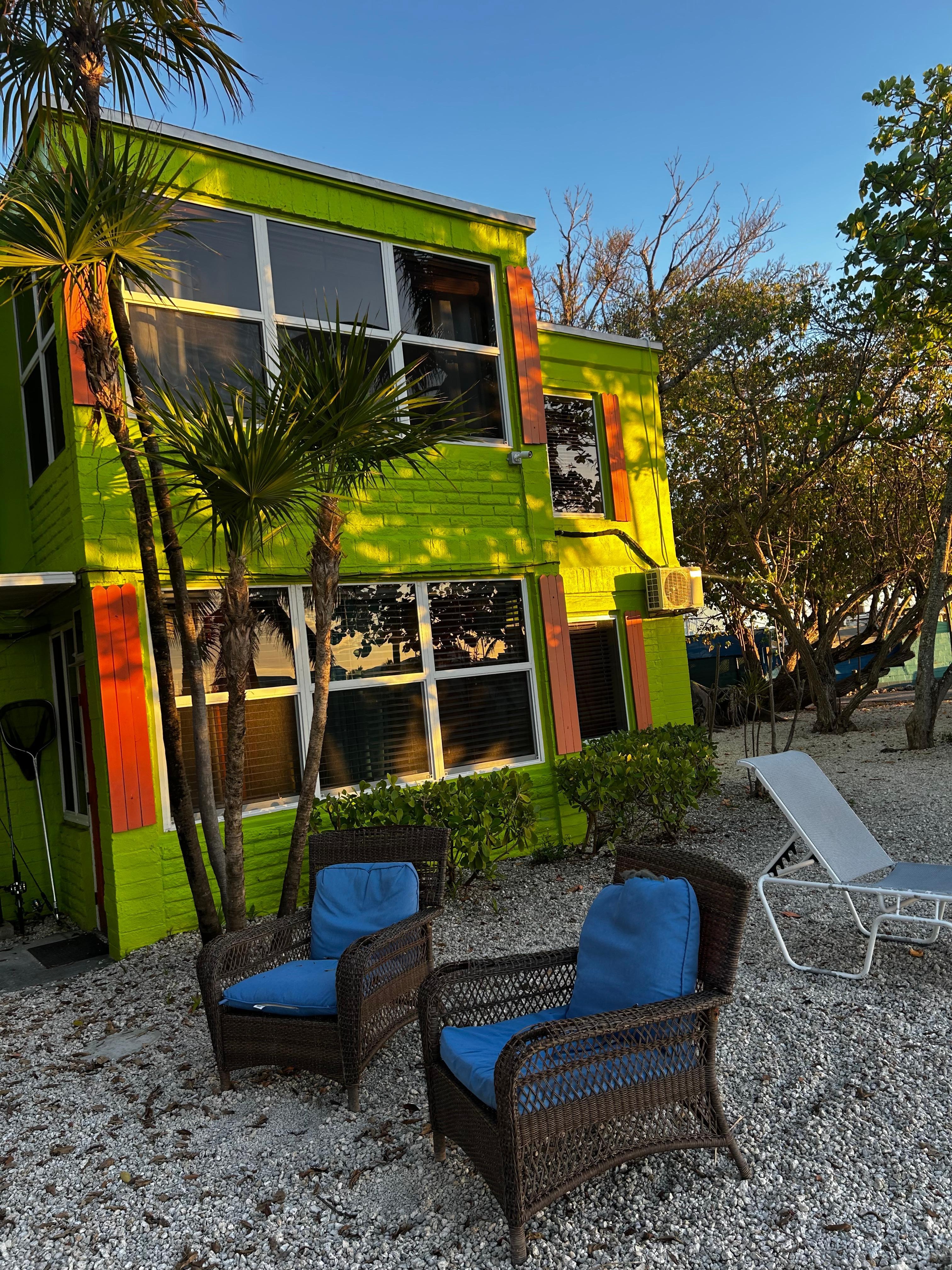 Outside of bonefish room 