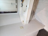 Sink will back up when in use.