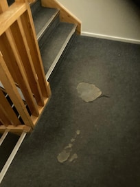 Det vart typ lite slitet, ganska rent men också ganska tydligt slitet.