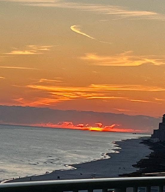 Alabama sunset sponsored by Nike. LOL