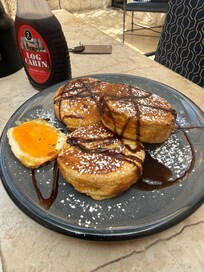 Hot cakes for breakfast