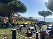 View from outside of a La carte restaurant