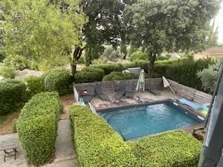 Poolen, som var superskøn og tæt på huset