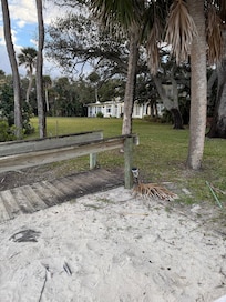 Back of the house where we stayed