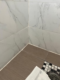Black mold in shower
