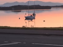 Sunset from balcony