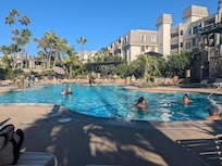 Very nice pool area
