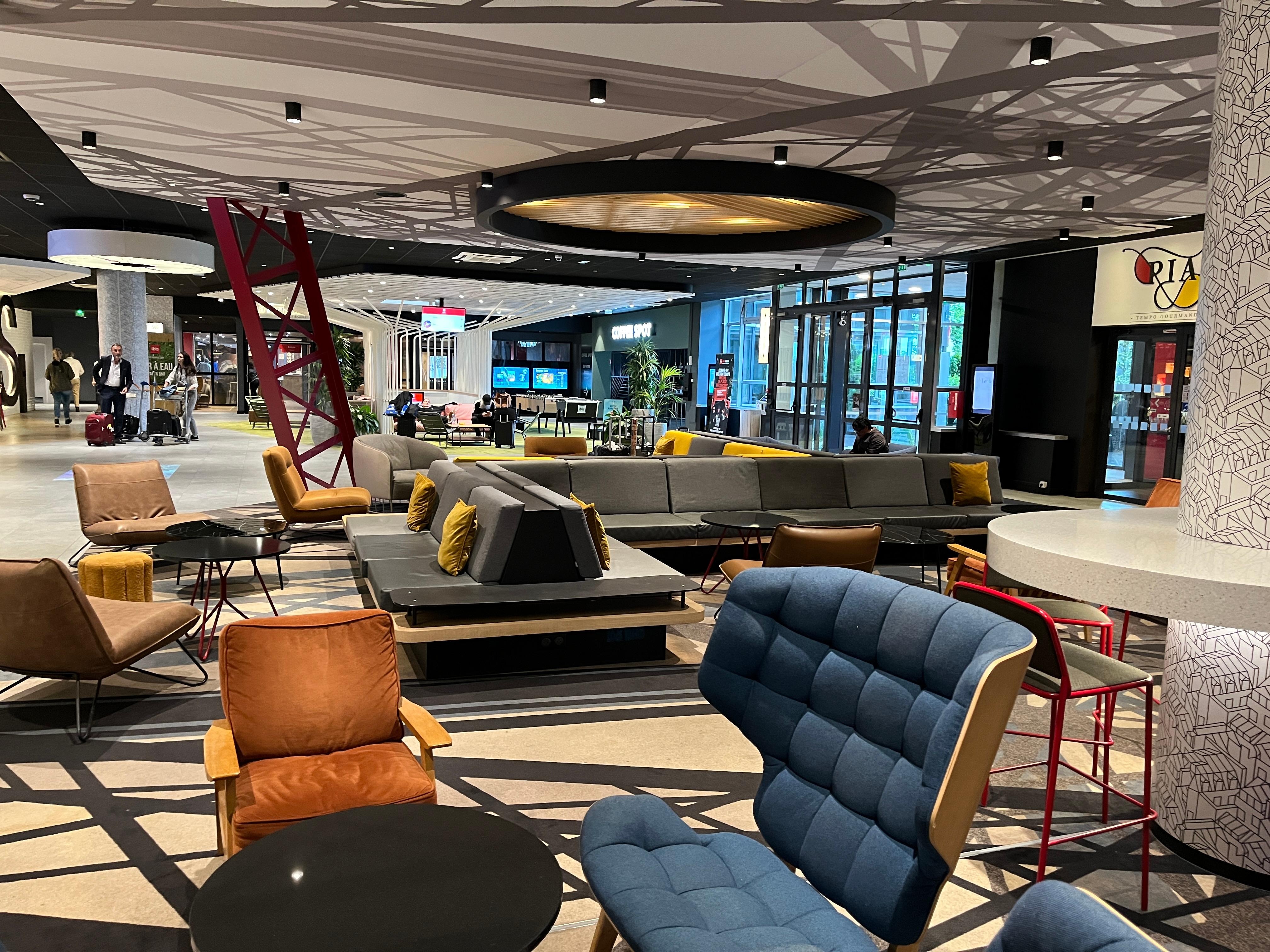 The lobby