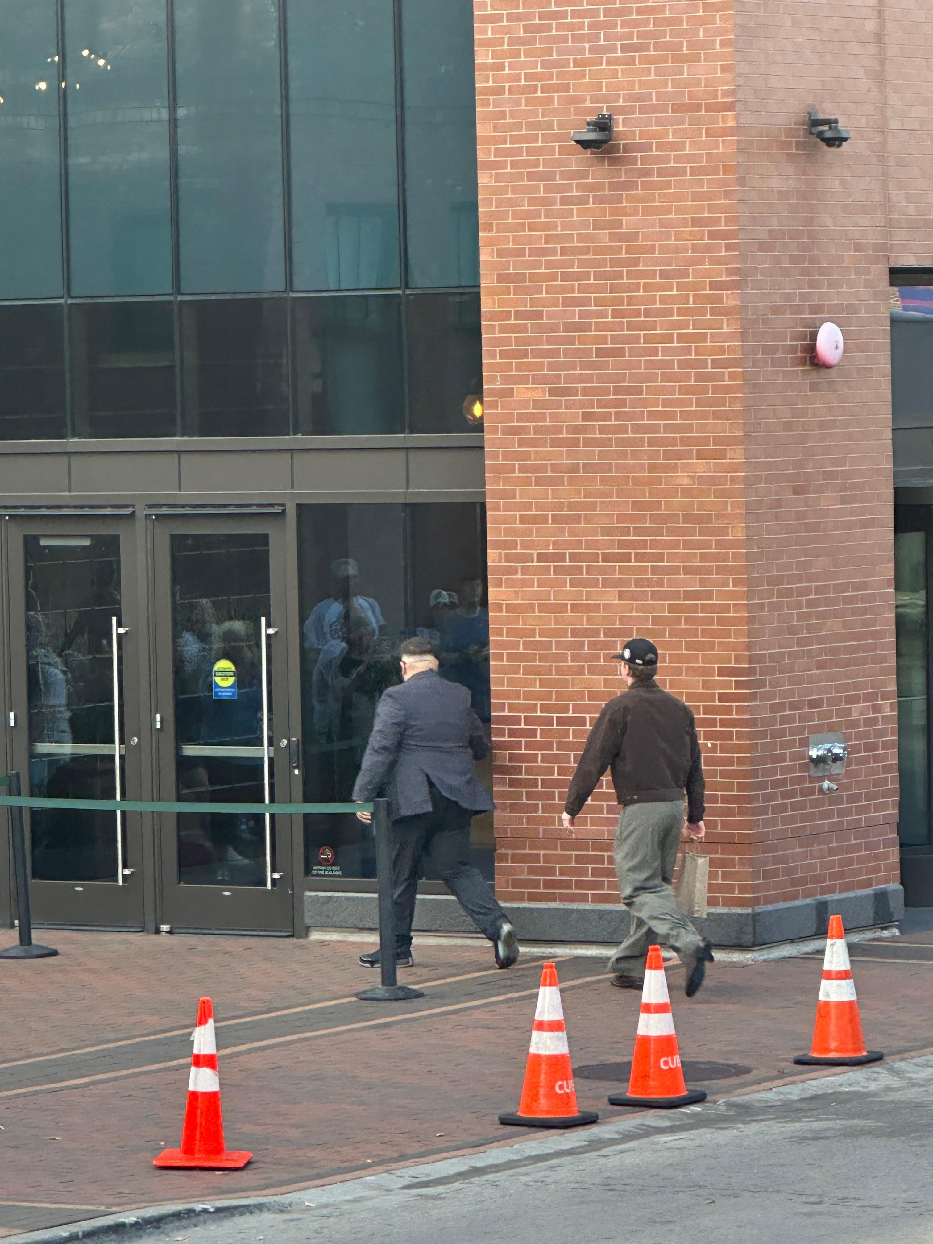 Player view from patio