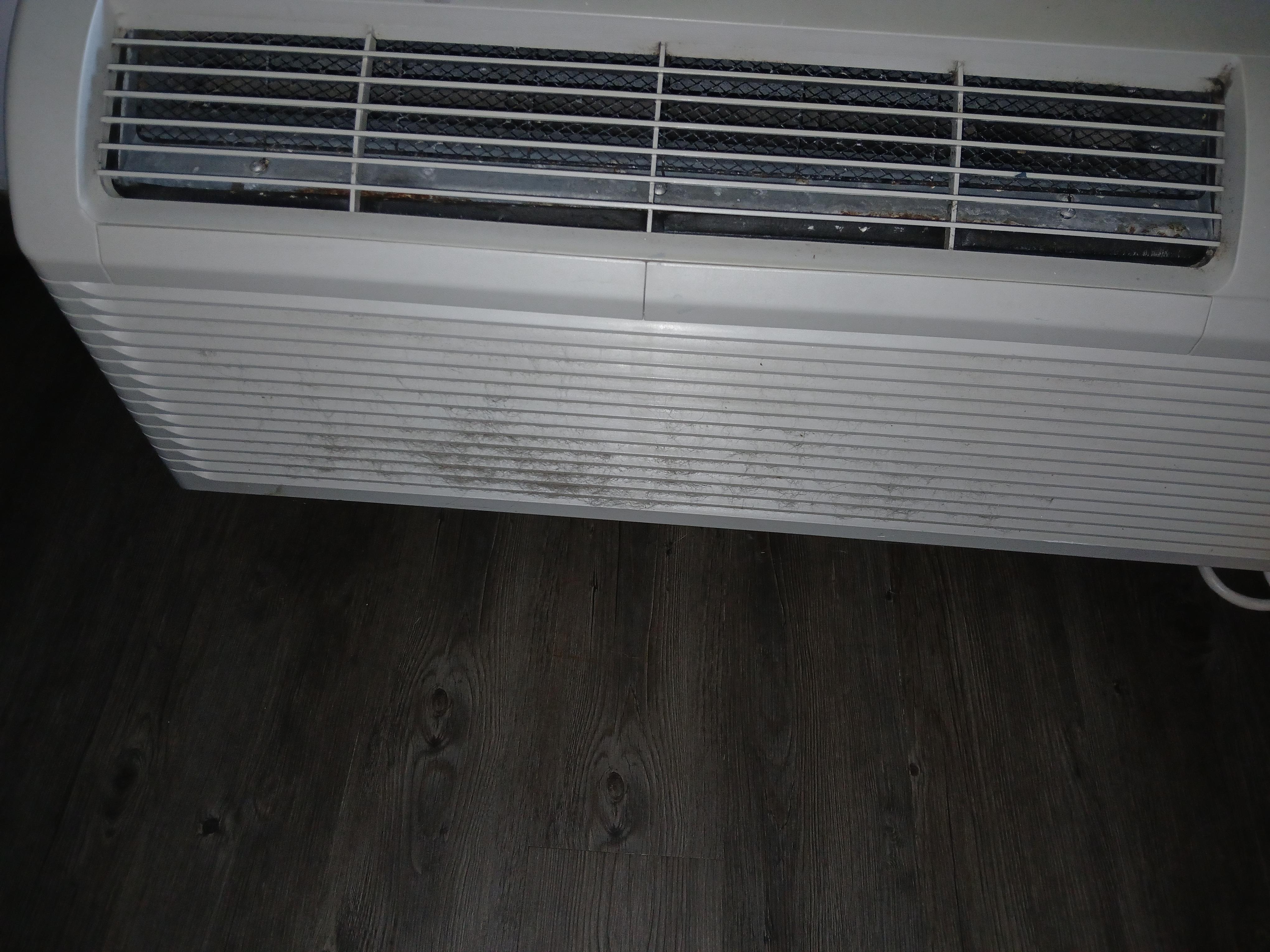 AC noisy and dirty both rooms