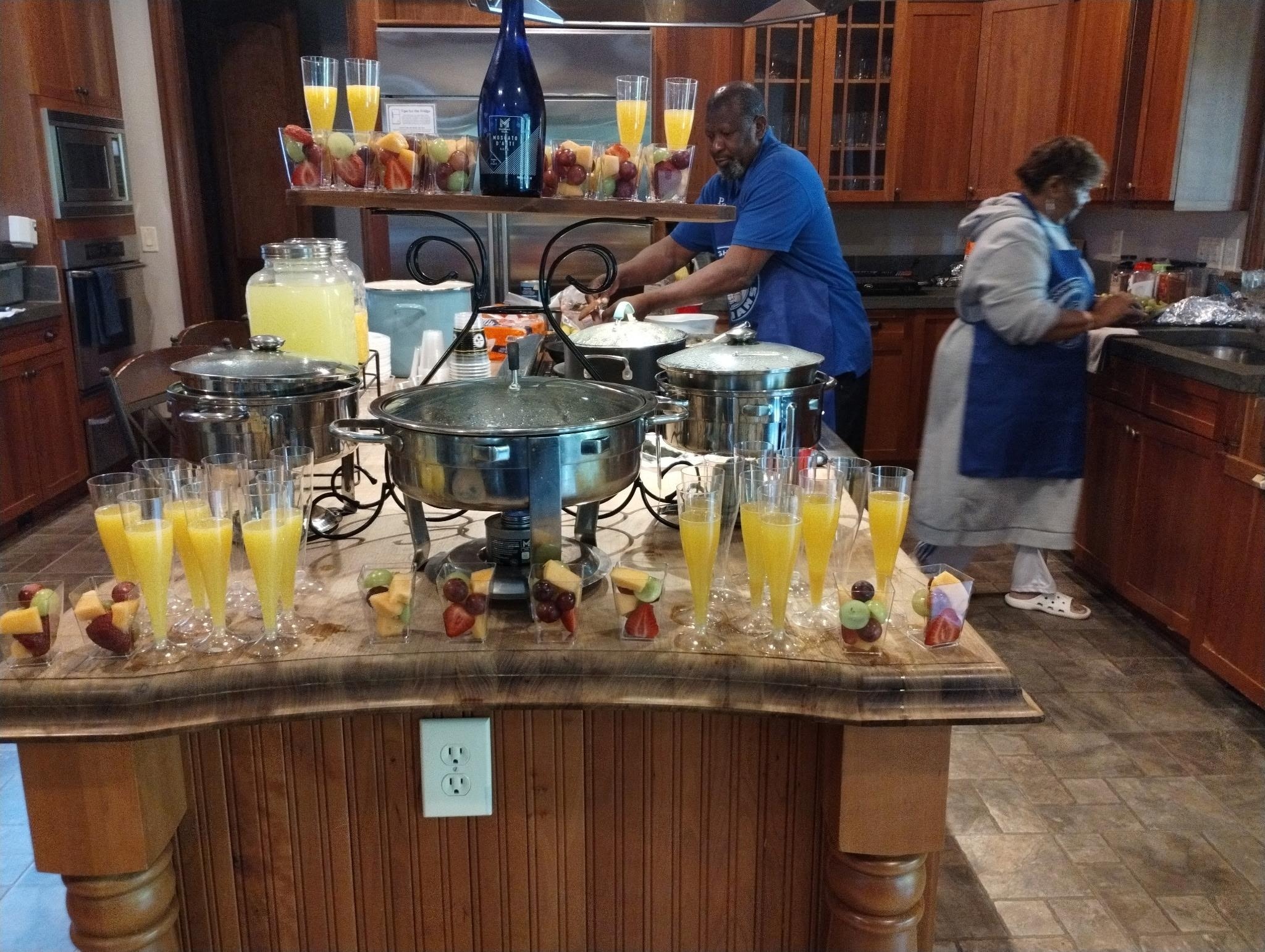 Friday morning breakfast 