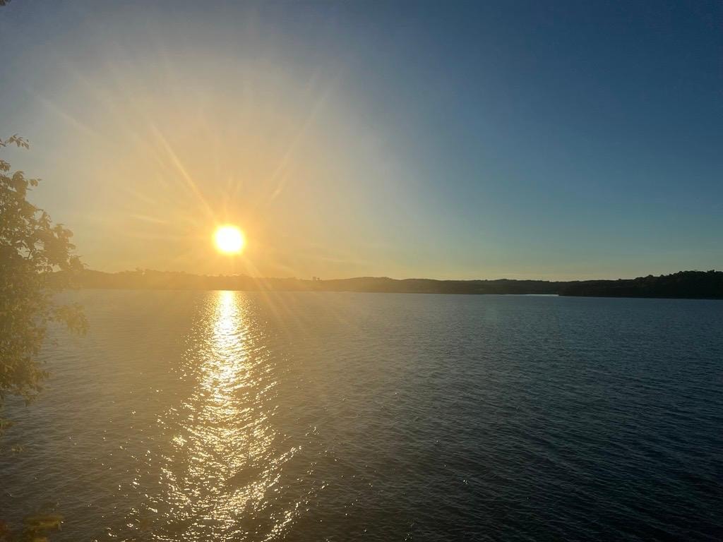 Another gorgeous sunset from the beginning of our stay.