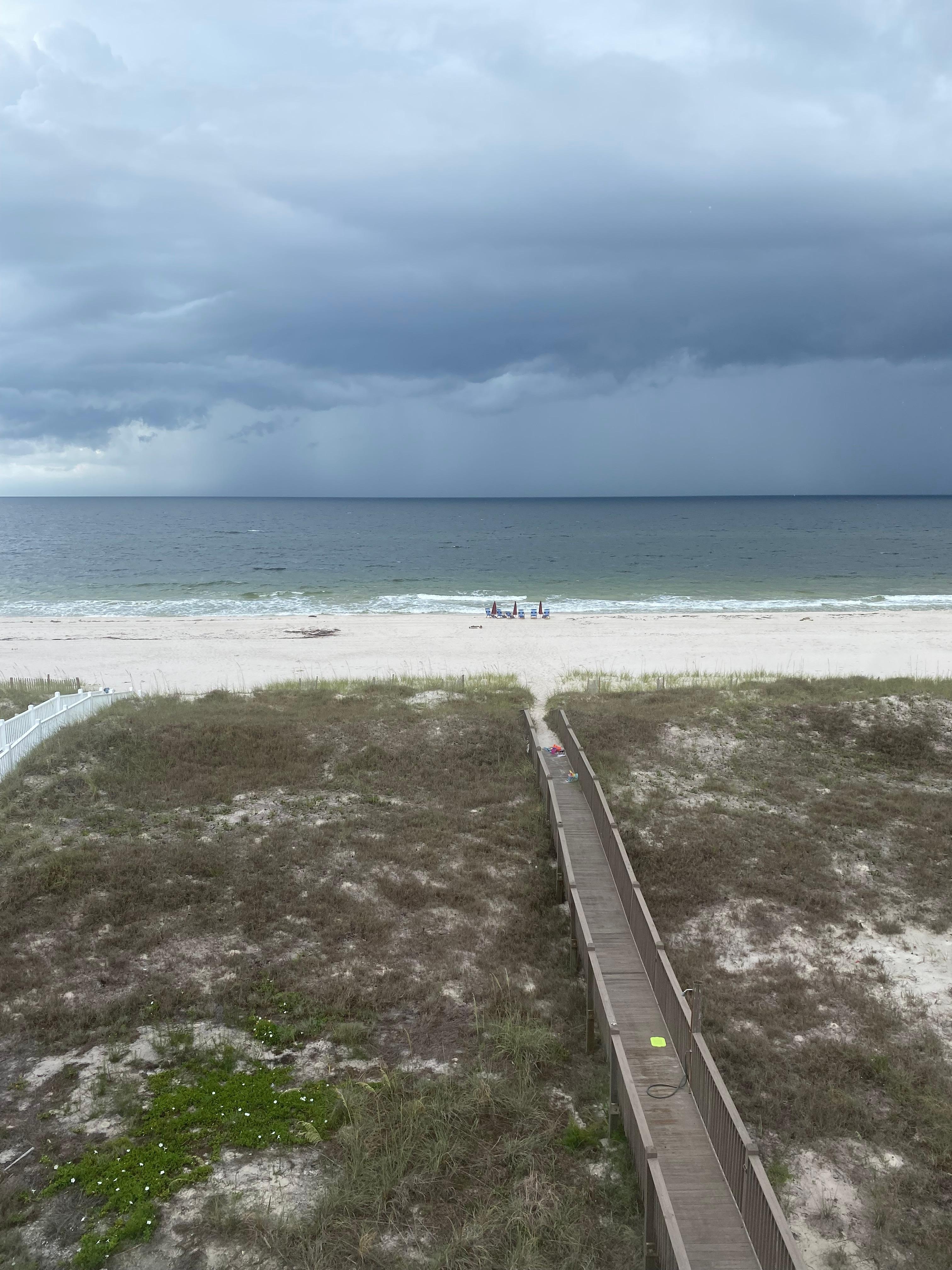 View from back deck.