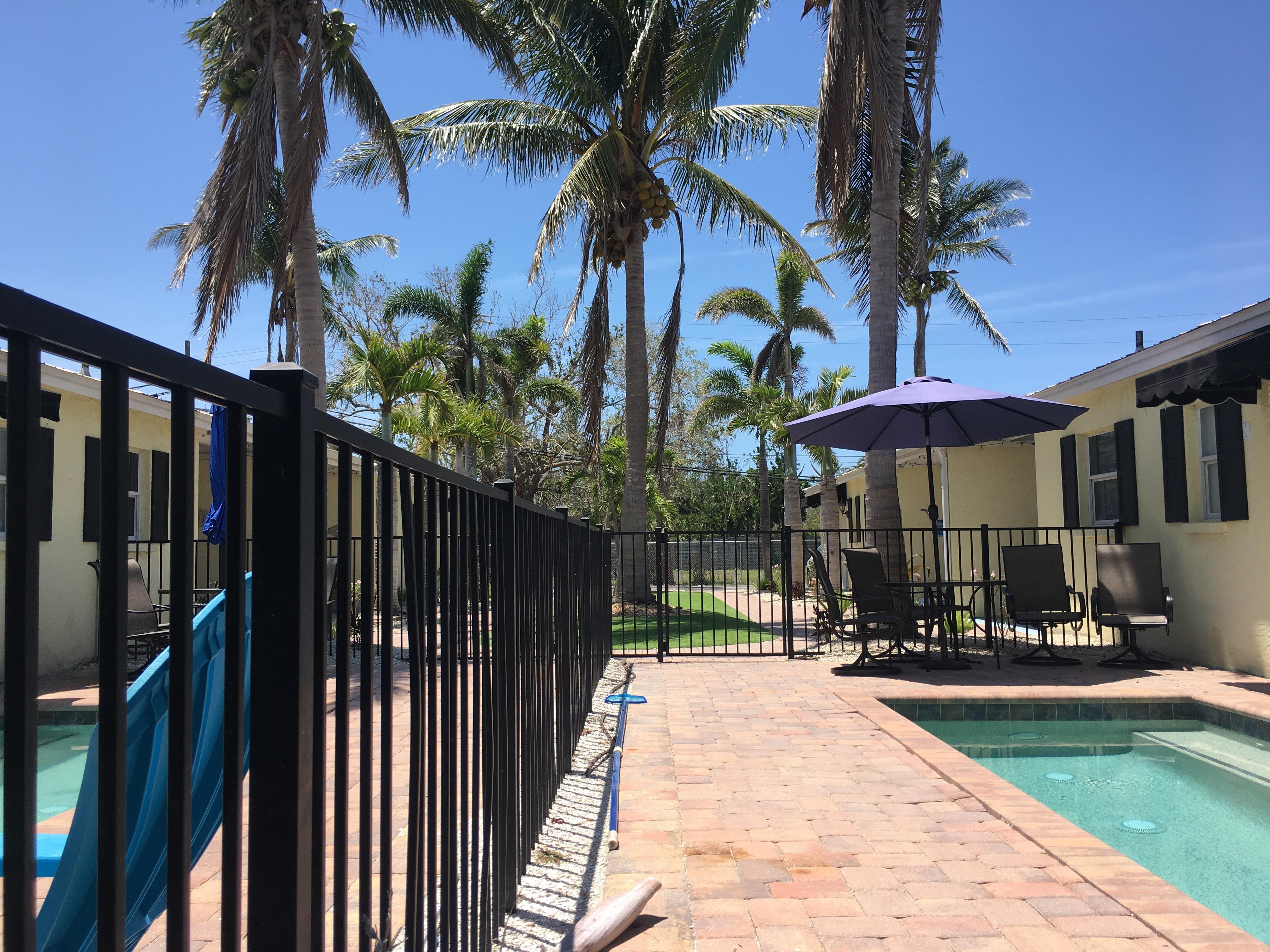 Villas view from pool