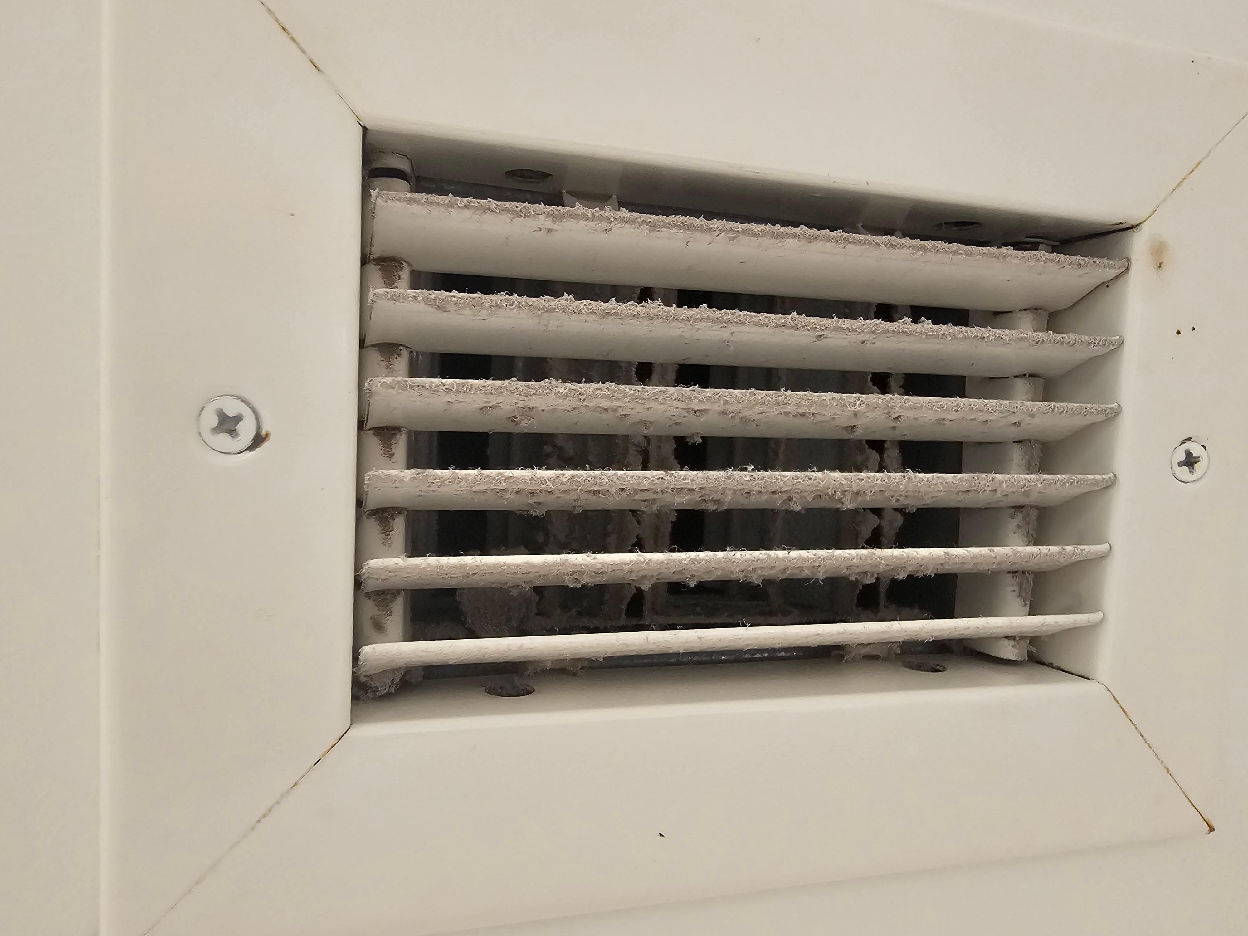 Bathroom air extraction terrible carpet in room not cleaned