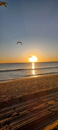 Sunset views from the beach