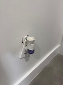 outlet plates just hanging