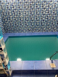 Cool plunge, part of optional/additional sauna booking