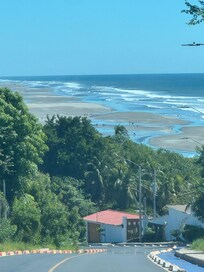 View from the top of the hill where the hotel is located
