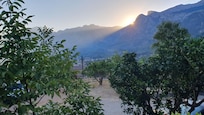 Sunrise over the Serra De Tramuntana from the Casita