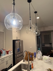 Missing lightbulbs throughout the whole house