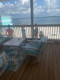 The grands checking everything out.